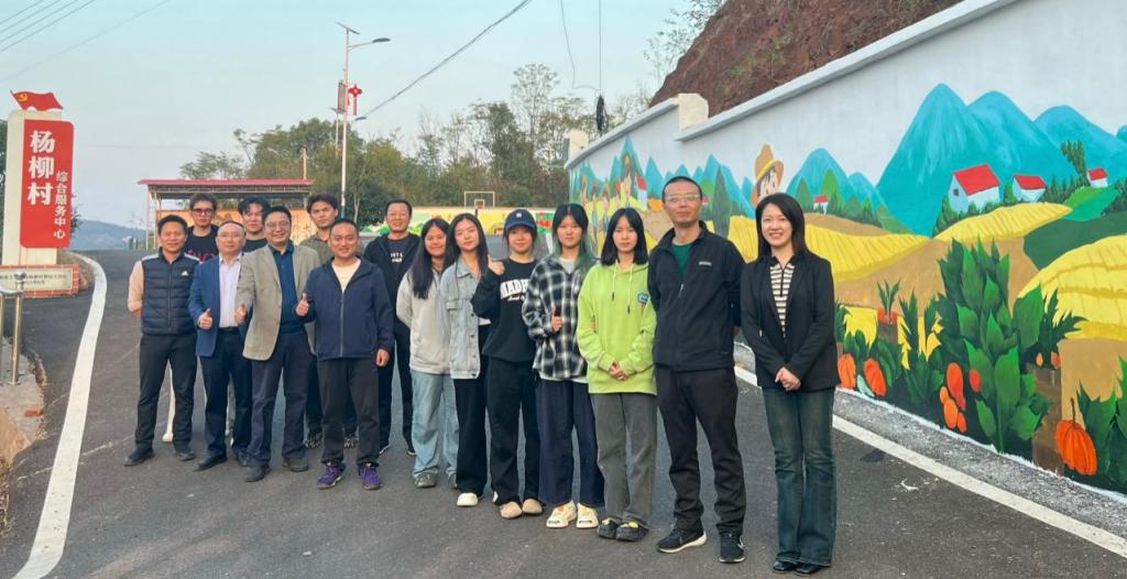 助力乡村，墙绘添彩